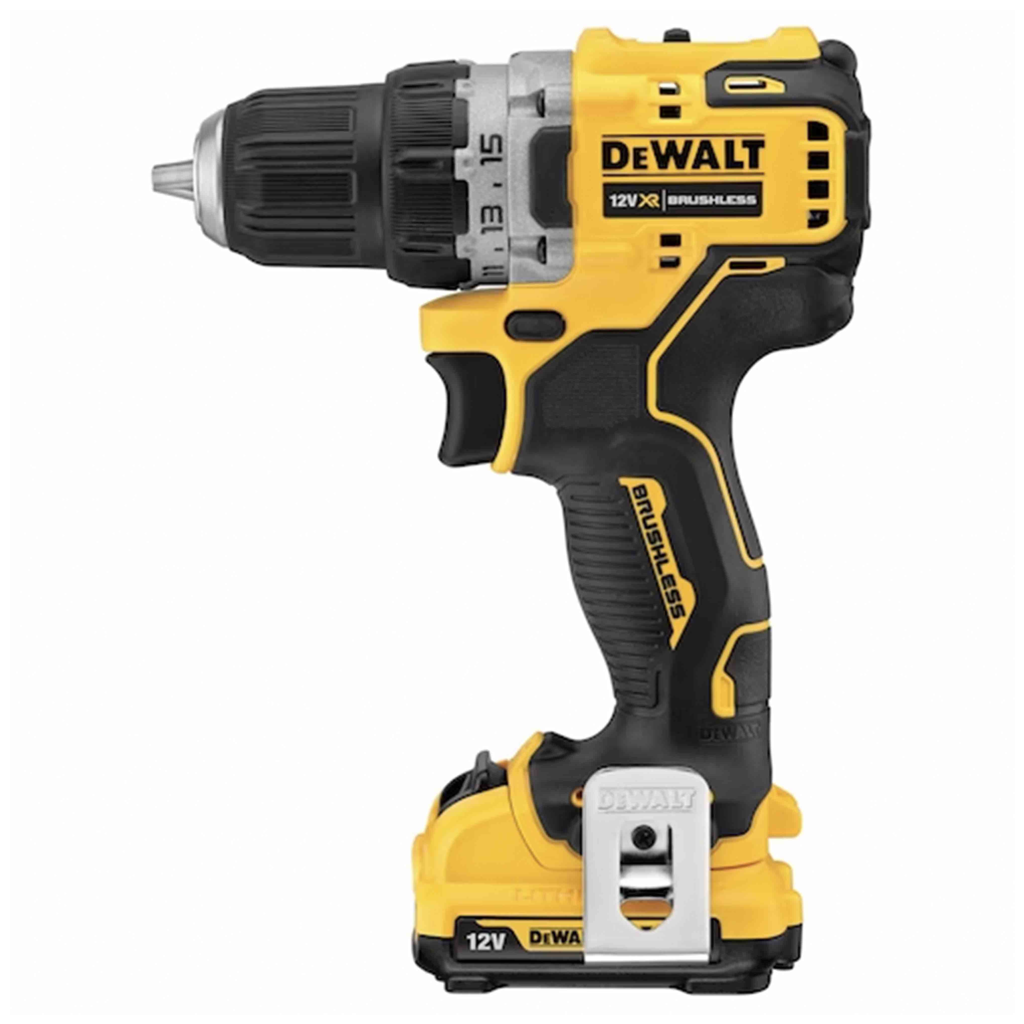 12V 2 x 2.0Ah BRUSHLESS Drill Driver - Compact in TSTACK CASE and ACCESSORIES - DeWALT - DCD701D2-QW 12V 2 x 2.0Ah BRUSHLESS Drill Driver - Compact in TSTACK CASE and ACCESSORIES - DeWALT - DCD701D2-QW